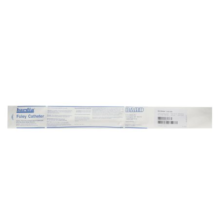 Foley Catheter Bardia® 2-Way Standard Tip 5 cc Balloon 18 Fr. Silicone Coated Latex