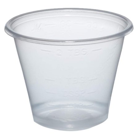 Graduated Medicine Cup Medegen 1 oz. Clear Plastic Disposable