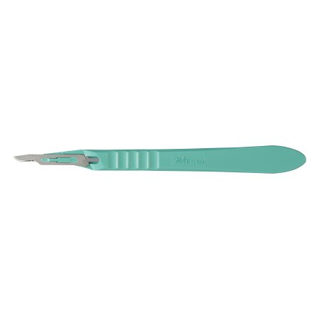 Scalpel Miltex® No. 15 Stainless Steel / Plastic Classic Grip Handle Sterile Disposable