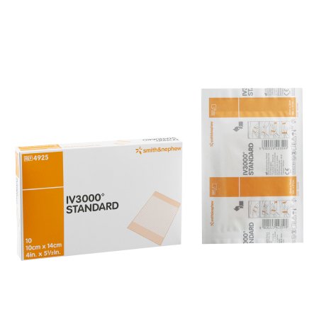 Catheter Securement Dressing IV3000™ Film 4 X 5 Inch Sterile