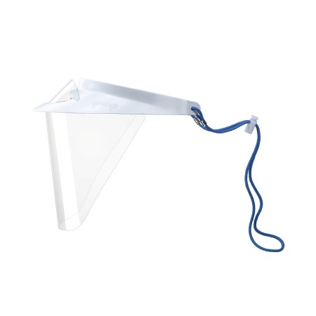 Face Shield Kit Polysoft One Size Fits Most Full Length Anti-fog Reusable NonSterile