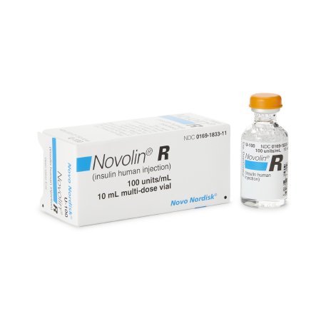Novolin® R Regular Human Insulin (rDNA Origin) 100 U / mL Injection Mu ...