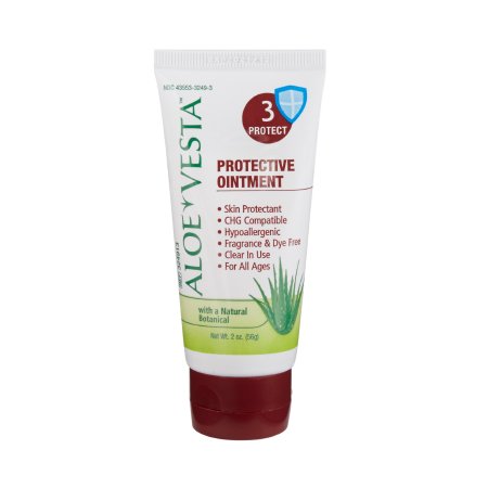 Skin Protectant Aloe Vesta® 2 oz. Tube Unscented Ointment CHG Compatible