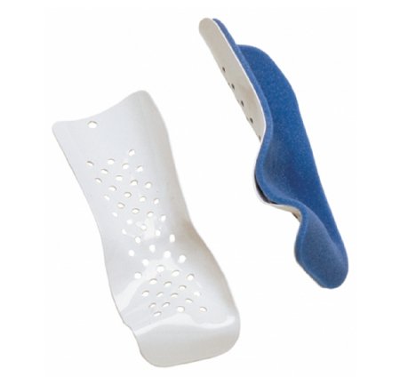 Colles' Wrist Splint ProCare® Padded Aluminum / Foam Right Hand Blue / White Medium