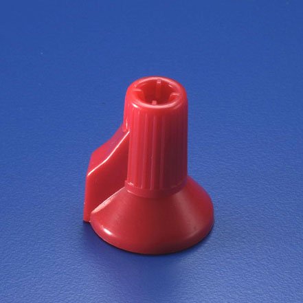 Needle Protection Device Point-Lok® NonSterile, Red, Plastic