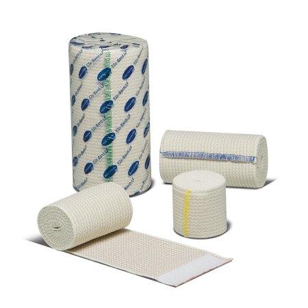 Elastic Bandage EZe-Band® LF 2 Inch X 5 Yard Double Hook and Loop Closure Tan NonSterile Standard Compression
