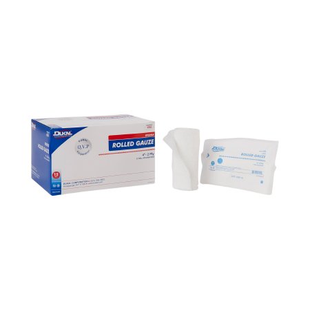 Fluff Bandage Roll Dukal™ 4 Inch X 5 Yard 4 per Pack Sterile 2-Ply Roll Shape