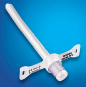 Uncuffed Tracheostomy Tube Bivona® Hyperflex™ Extra Length Size 6.0 Adult