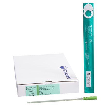 Urethral Catheter SpeediCath® Straight Tip Hydrophilic Coated Polyurethane 14 Fr. 6 Inch