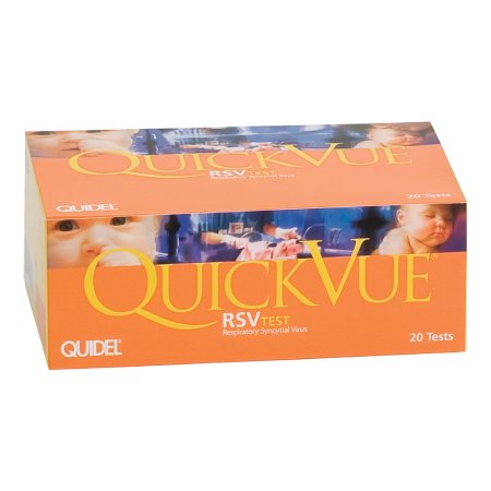 Respiratory Test Kit QuickVue® Respiratory Syncytial Virus Test (RSV) 20 Tests CLIA Waived
