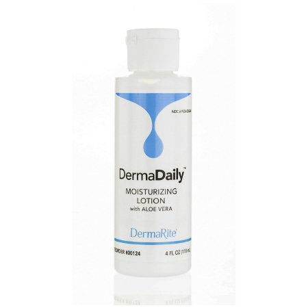 Hand and Body Moisturizer DermaDaily® 4 oz. Bottle Scented Lotion