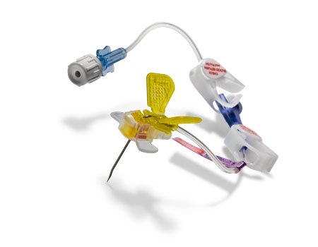 Huber Infusion Set PowerLoc® 20 Gauge 1 Inch 8 Inch Tubing Y-Site Injection Port