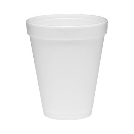 Drinking Cup Dart® 10 oz. White Styrofoam Disposable