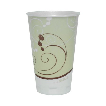 Drinking Cup Trophy® 16 oz. Symphony® Print Styrofoam Disposable