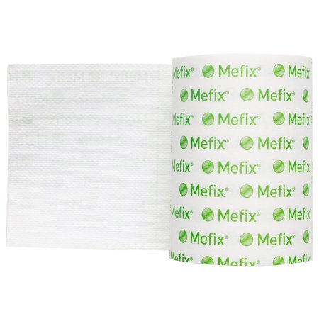 Perforated Dressing Retention Tape with Liner Mefix® White 4 Inch X 11 Yard Nonwoven Spunlace Polyester NonSterile