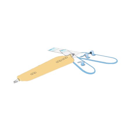 Urinary Leg Bag Urocare® Short-Wide Anti-Reflux Valve NonSterile 26 oz. Latex