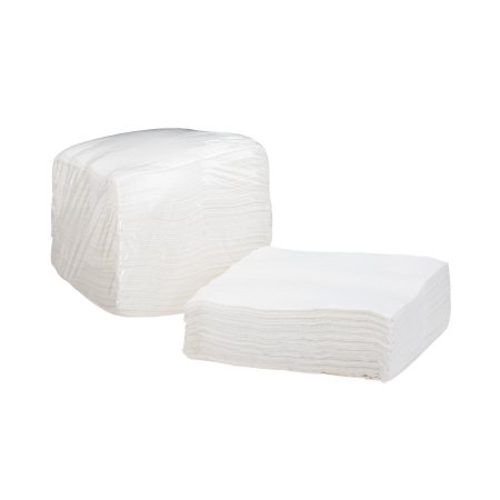 Washcloth McKesson 10 X 13 Inch White Disposable