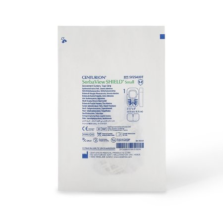 Integrated Securement Dressing Sorbaview SHIELD Fabric / Film 2-1/2 X 4 Inch Sterile