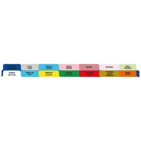 Chart Divider Medical Information