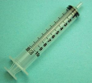 General Purpose Syringe BD™ 20 mL Luer Slip Tip Without Safety