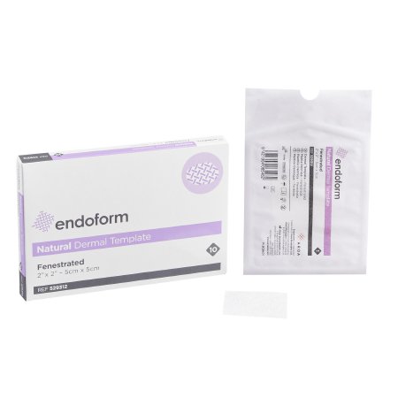 Collagen Dressing Endoform® Natural – Fenestrated 2 X 2 Inch Fenestrated Square