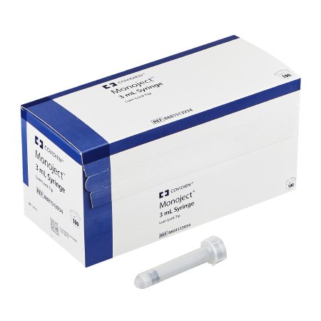 General Purpose Syringe Monoject™ 3 mL Luer Lock Tip Without Safety