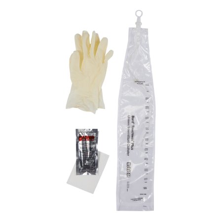 Intermittent Catheter Tray Touchless® Plus Closed System / Straight Tip 14 Fr. Without Balloon Vinyl