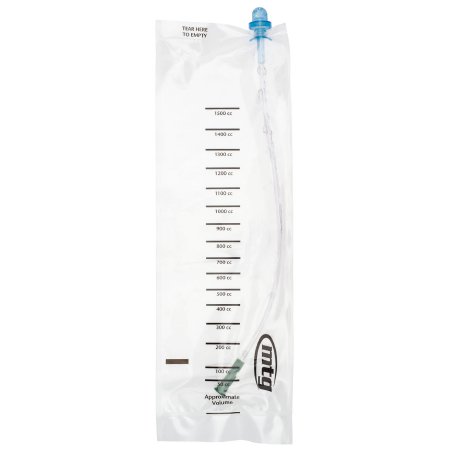 Intermittent Catheter Tray MTG Instant Cath® Firm Straight Tip 14 Fr. Without Balloon Silicone