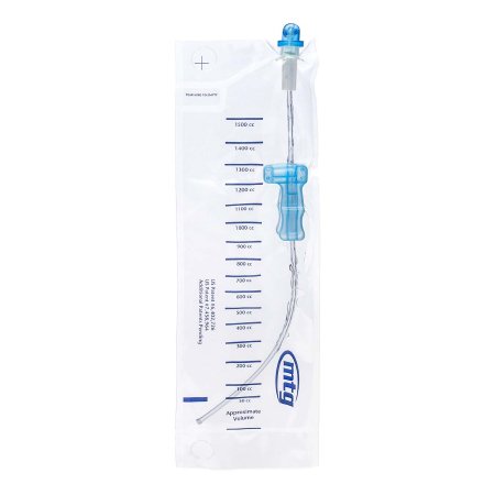 Intermittent Catheter Tray MTG EZ-Gripper® Firm 14 Fr. Without Balloon Silicone