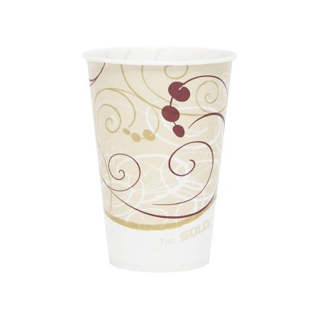 Drinking Cup Solo® 7 oz. Symphony® Print Wax Coated Paper Disposable