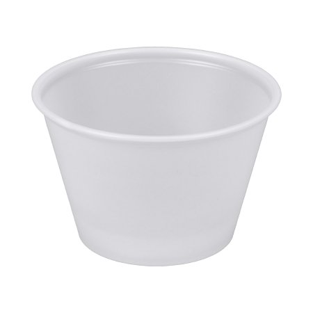 Souffle Cup Solo® 4 oz. Translucent Plastic Disposable
