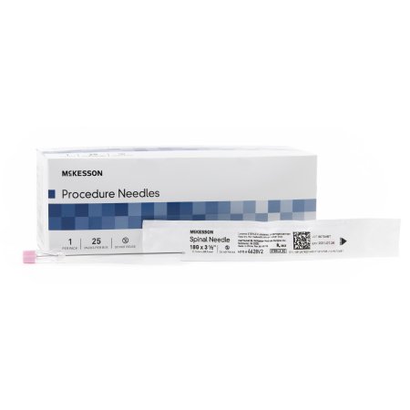 Spinal Needle McKesson 3-1/2 Inch 18 Gauge Quincke Style
