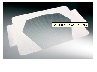 I.V. Dressing IV3000 Frame Delivery Film 4 X 4-3/4 Inch Sterile